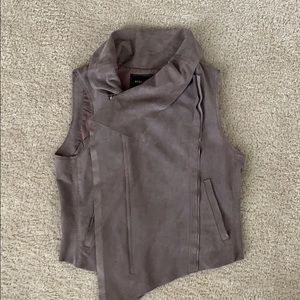 Suede BCBG vest